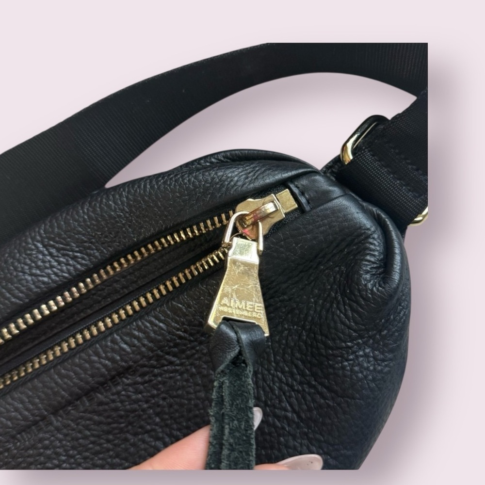 Aimee Kestenberg Black Milan Belt/Bum Bag - Picture 4 of 8